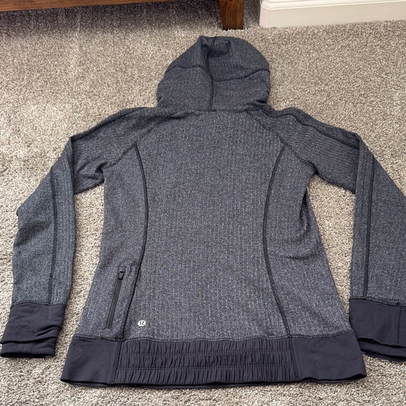 Lululemon Athletica Heathered Gray Hoodie - Picture 6 of 8